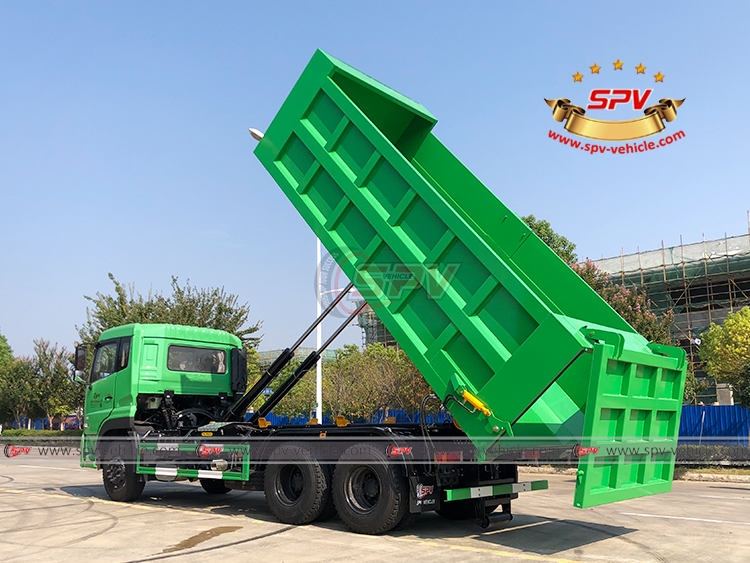 20 CBM Hook Loader Garbage Truck Dongfeng - Lift - LB